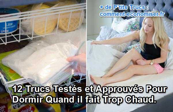 12 trucs pour bien dormir quand il fait chaud