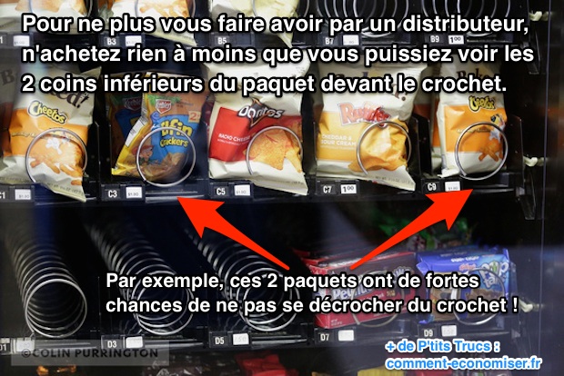 Comment ne plus se faire avoir par un distributeur automatique