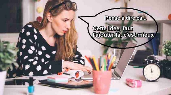 se parler à soi-même pour être concentré