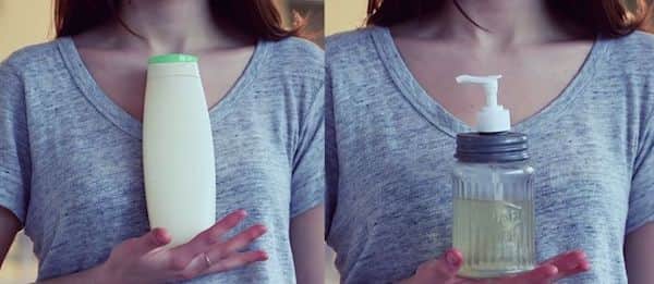 Utilisez du shampooing fait maison au lieu du shampoing classique