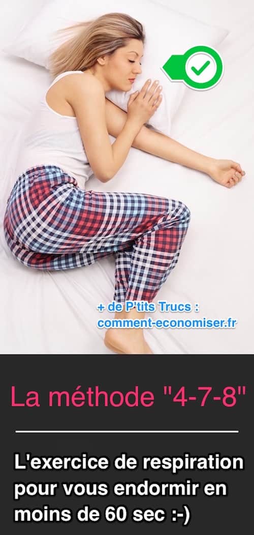 La méthode 4-7-8 est une méthode efficace et naturelle pour trouver le sommeil rapidement