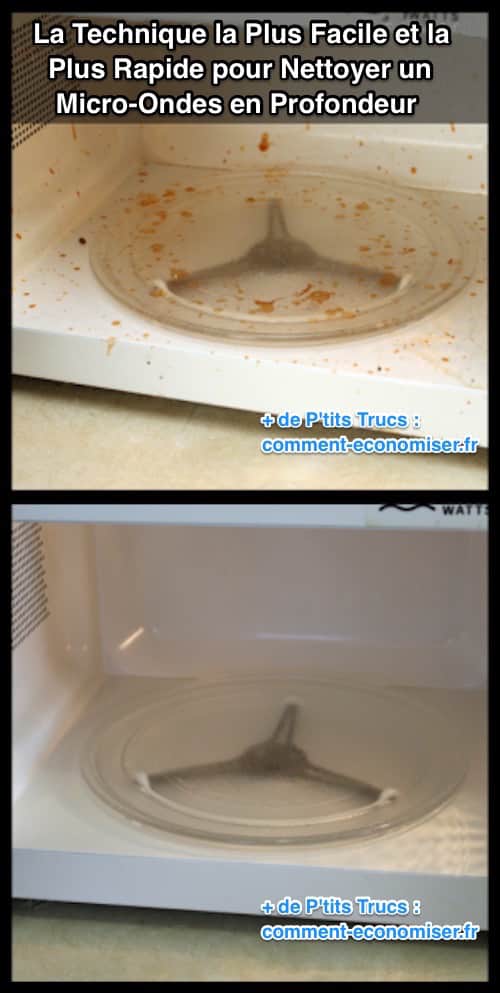Discover the easiest and fastest technique to thoroughly clean your microwave/