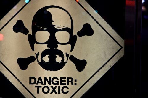 Panneau danger toxique