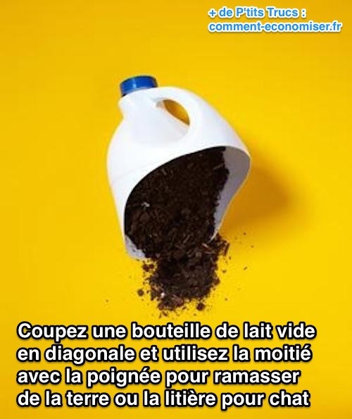 Comment transformer une bouteille en plastique en pelle