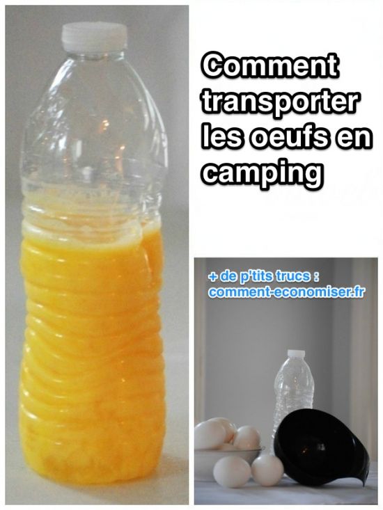 Transporter oeuf camping