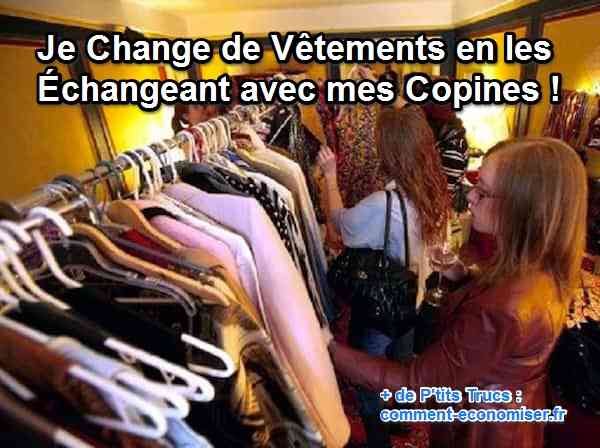 échange vêtements