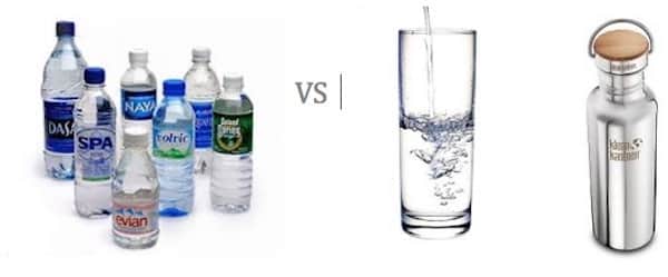 Acheter gourde au lieu d'acheter des bouteilles en plastique