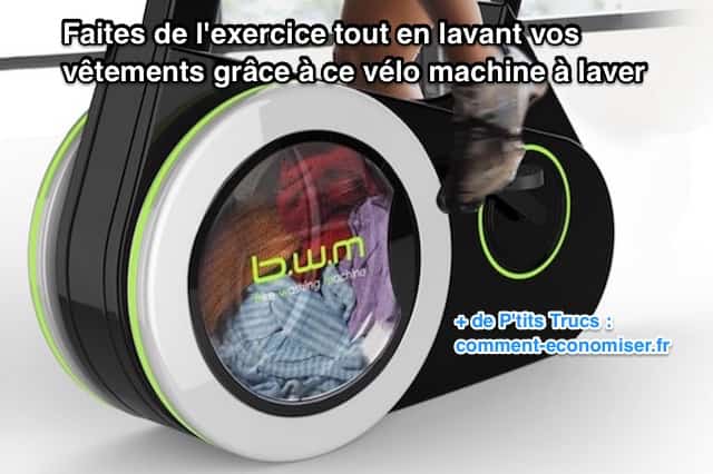 Faites de l'exercice tout en lavant votre linge