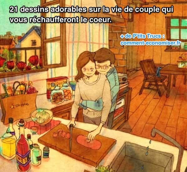 21 Dessins Adorables Sur La Vie De Couple Qui Vous Réchaufferont Le Coeur 