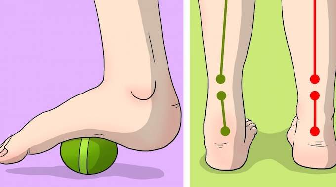 6 Exercices Simples Contre Les Douleurs Au Pied, Au Genou Et à La Hanche.