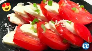 Prêt en 2 Min : La Salade Tomates-Mozza à l'Aillet, Meilleure Qu'en Italie !