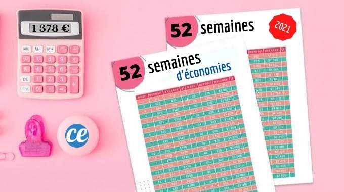 52 Semaines d'Économies : 7 Nouvelles Façons de Relever le Défi En 2021.