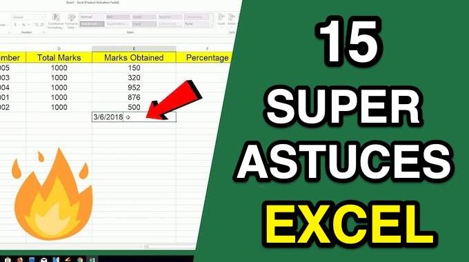 15 Astuces Faciles Pour Transformer N'importe Qui en Pro d'Excel.