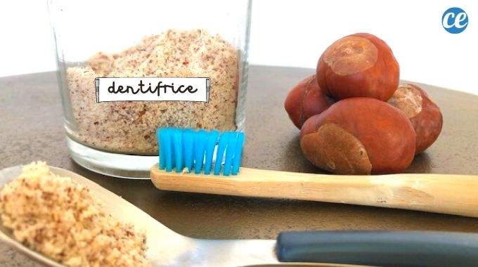 Fabriquez Votre Dentifrice Blanchissant Avec des Marrons (Gratuit & Facile).