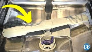 Lave-Vaisselle : L'Astuce Pour Nettoyer les Bras de Lavage Facilement