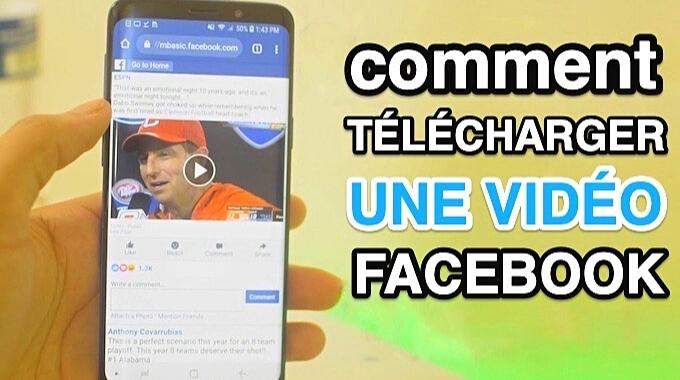 L'Astuce Gratuite Pour Télécharger une Vidéo Facebook (Téléphone & PC).