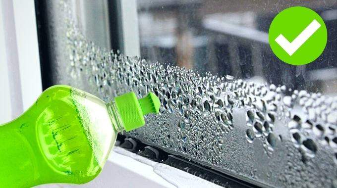 Buée Sur les Vitres ? L'Astuce du Liquide Vaisselle Pour Dire Adieu à la Condensation.