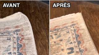 L'Astuce Pour Aplatir un Tapis Qui Gondole en 2 Min