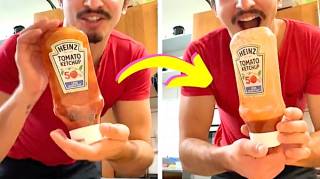 L'Astuce de Génie pour Finir une Bouteille de Ketchup Jusqu'au Bout