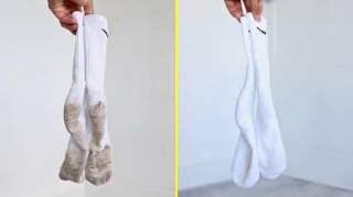 Chaussettes Blanches Sales : L'Astuce pour les Blanchir Facilement