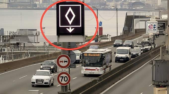 Que Signifie ce Panneau Losange sur les Routes ? Il Faut le Connaître pour Éviter une Amende.