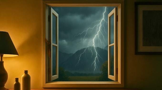 Est-ce Dangereux de Laisser ses Fenêtres Ouvertes Pendant un Orage ?