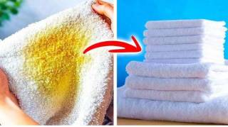 Sans Javel No Bicarbonate Voice l'Astuce Naturelle Pour Blanchir Les Torchons ET Serviettes Jaunis