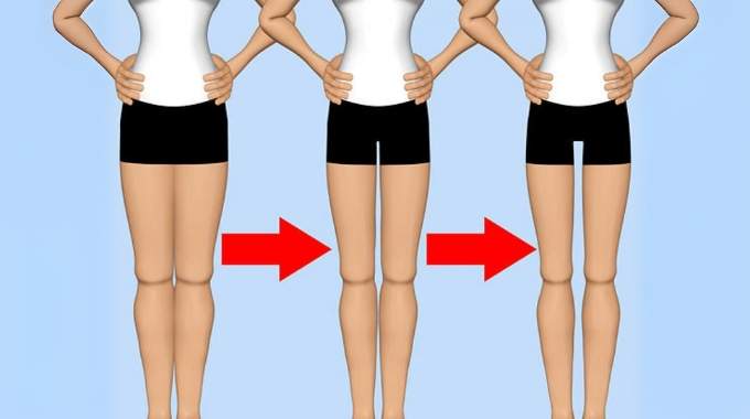 L'écart entre les jambes d’une femme signifie que...