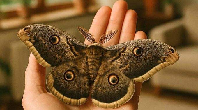Si vous apercevez un papillon de nuit dans votre maison, voici ce que ça signifie