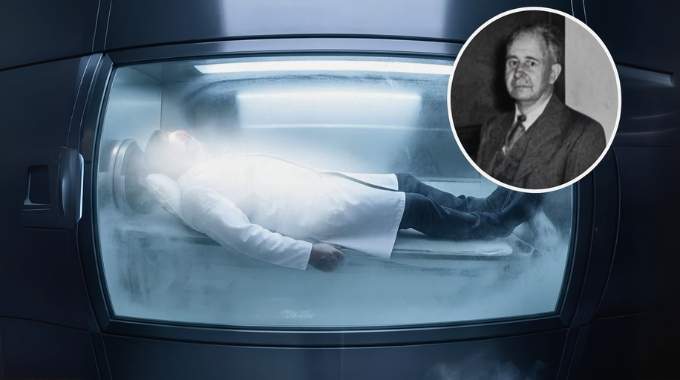 Le premier homme cryogénisé reste figé dans le temps, dans l’attente hypothétique d’une résurrection