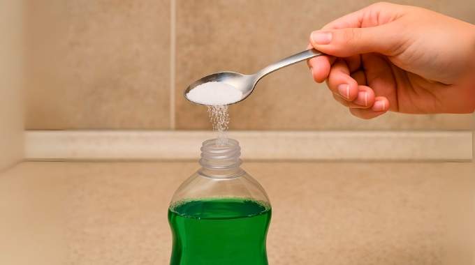 Pourquoi les spécialistes recommandent d’ajouter du sel au liquide vaisselle