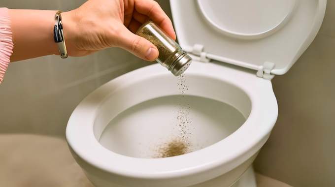 Mettez simplement du poivre noir dans vos toilettes… le résultat va vous surprendre
