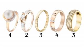 Choisissez une bague et découvrez quel genre de femme vous êtes