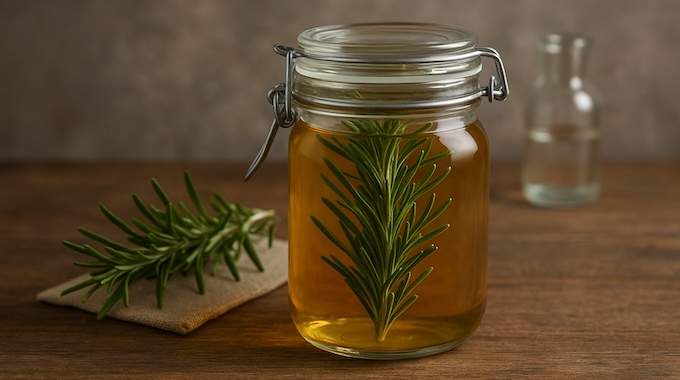 Mélangez du romarin avec du vinaigre : l'astuce efficace qui vous fait économiser