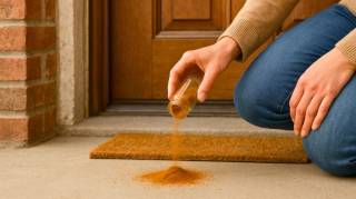 Pourquoi est-il bon de saupoudrer de la cannelle devant la porte