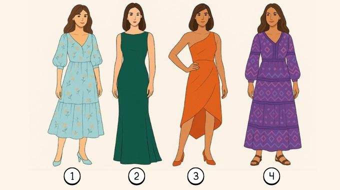 Quelle robe choisiriez-vous ? Ce test révélera votre personnalité avec une grande précision