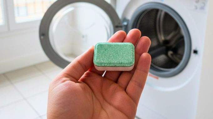 Voici pourquoi de plus en plus de gens mettent une pastille pour lave-vaisselle dans leur machine à laver