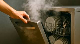 Faut-il ouvrir le lave-vaisselle juste après un cycle de lavage  Le bon timing que personne ne connaît