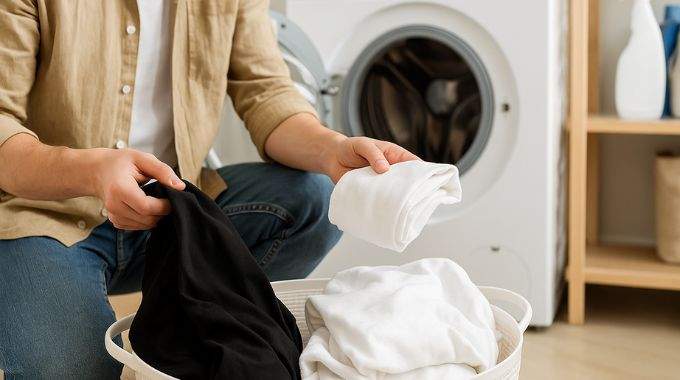 Machine à laver : voici pourquoi il ne faut jamais mélanger le noir et le blanc 