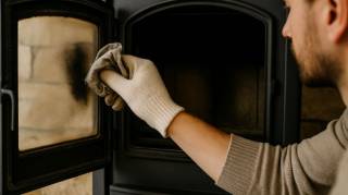 Poêle à bois : l’astuce gratuite pour nettoyer sa vitre noircie