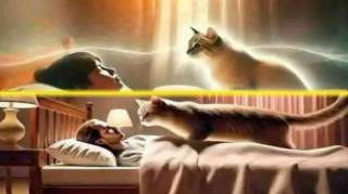 Pourquoi les chats s'approchent de vous pendant que vous dormez ou se frottent contre vous