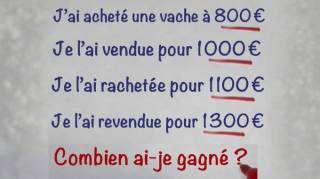 Test de la vache : arriverez-vous à résoudre ce casse-tête mathématique