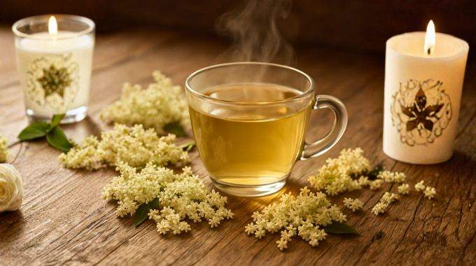 5 bienfaits surprenants de la tisane de fleurs de sureau (avec la recette pas à pas)