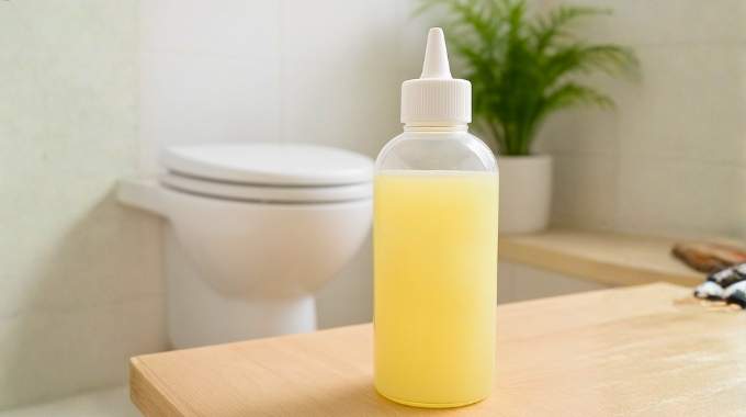 3 ingrédients suffisent pour faire un gel WC fait maison qui nettoie mieux que ceux du commerce