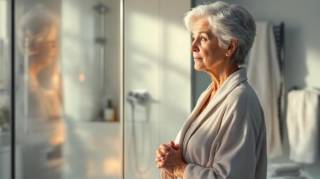 Apr&egrave;s 60 ans fr&eacute;quence douche