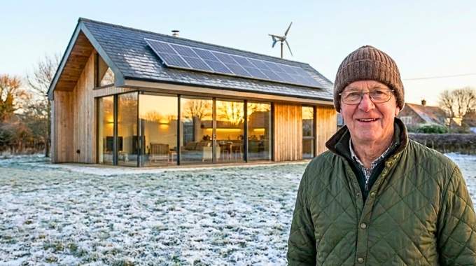 Il maintient 23&deg;C dans sa maison sans utiliser de chauffage : le secret de ce retrait&eacute; face aux factures