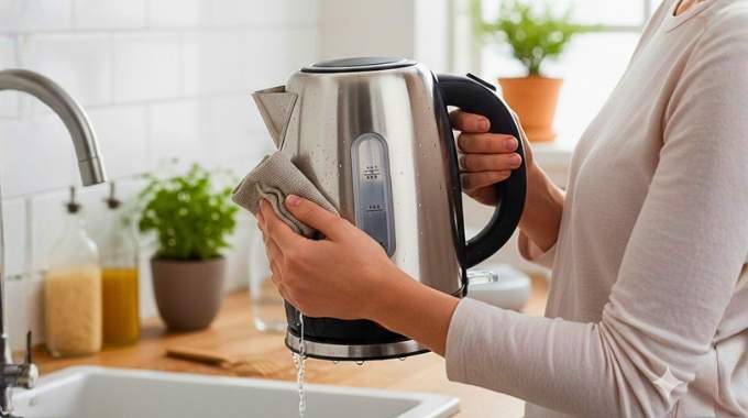 Le calcaire envahi votre bouilloire ? Une astuce maison suffit à la rendre comme neuve