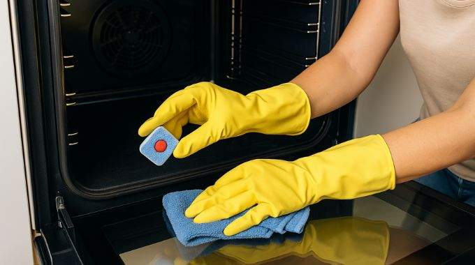 Four encrassé ? Cette astuce avec une pastille pour lave-vaisselle est la plus efficace… et personne n’y pense !