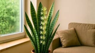 Quand la langue de belle-mère fleurit c’est qu’une condition rare s’est enfin réunie