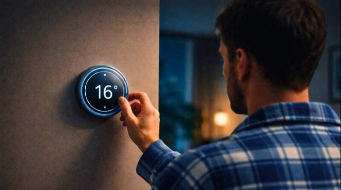 Baisser le chauffage la nuit &agrave; 16-17 &deg;C : la temp&eacute;rature id&eacute;ale pour payer moins sans perdre en confort